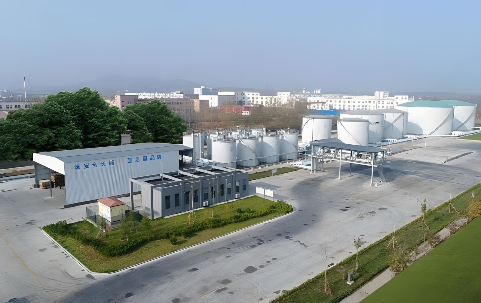 原材料生产销售方面